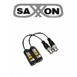 SAXXON SXCF800 – Par de Transceptores Pasivos 4K / Botónes Push /  8MP ( 4K ) hasta 200 Metros / 1080P hasta 250 Metros / Sopor