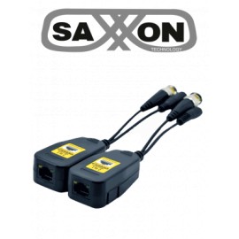 SAXXON SXDF802 – Par de Transceptores Pasivos de 8MP / Conector para Video y Energía / 8MP hasta 150 Metros / 1080P hasta 200 M