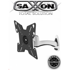 SAXXON SXVML20S – Soporte de Pared para Pantallas de 23 a 37 Pulgadas/ Diseño Estético y Elegante/ Soporta 25 Kg de Carga/ Ajus