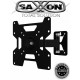 SAXXON SXVMLT12S – Soporte de Pared para Pantalla de 27 a 37 Pulgadas/ Soporta 25 Kg de Carga/ Angulo Ajustable/ Distancia a la