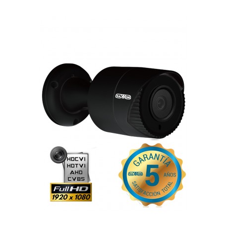 SAXXON TECH BS32B11BN – Camara bullet  HDCVI  1080p / A HD / TVI / CVBS / Lente 2.8 mm / 92 Grados de apertura / Luz ir 20M / D