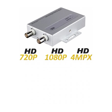 SAXXON UTP101ARHD – Receptor activo 1 canal / Soporta  HDCVI  HDTVI A HD y analogo / DIP Switch