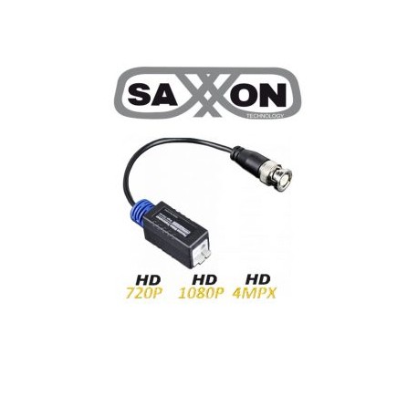 SAXXON UTP101PHD – Transceptor pasivo  HDCVI / TVI / A HD / CVBS /Distancias en HDCVI 370M a  720p / 200M A  1080p /