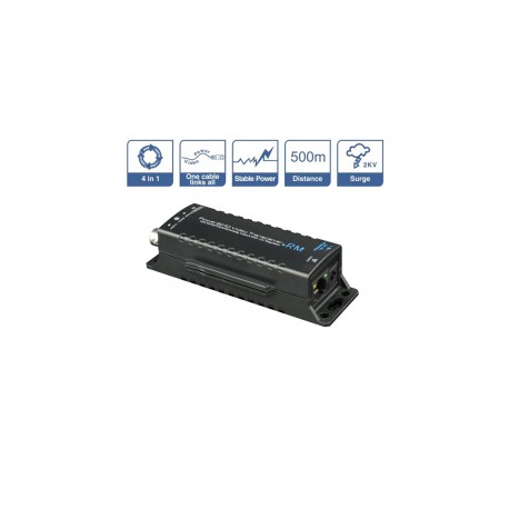 SAXXON UTP101PVHD5RM – Transmisor de video y receptor de energia /  HDCVI / TVI / AHD / CVBS / Corriente 0.8 a / Distancia maxi