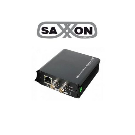 SAXXON UUTP7201EPOCIPC – Transmisor para extender su red por medio de cable coaxial RG6 hasta una distancia de 2KM maximo
