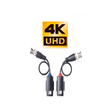 TT101FTZ- Par de transceptores pasivos/ transmisión de video HDCVI/ 200 metros a 4K/  250 metros a 1080p /  soporta TVI/ AHD