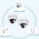 VIVOTEK FD8179H – Camara IP domo interior 4 MP / Lente fijo 2.8 mm / Smart ir 30M / WDR Pro / Smart stream ii / Audio / 3DNR / 