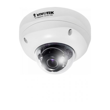 VIVOTEK FD8371EV- CAMARA IP DOMO ANTIVANDALICA EXTERIOR/ 3 MP FULL HD/ ENFOQUE REMOTO/ IP66/SMART IR 20MTS/SMART STREAM