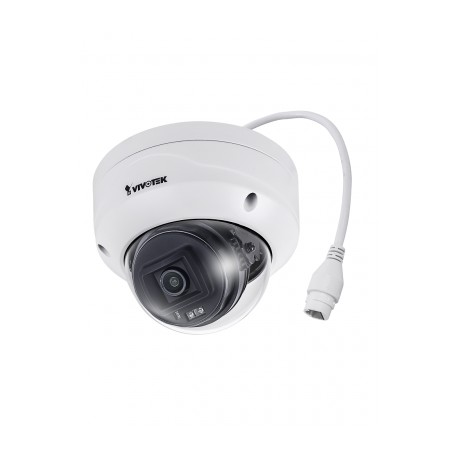 VIVOTEK FD9360H – Cámara IP domo exterior 2 MP, lente fijo 2.8mm, H.265, IR 30m, WDR Pro Ciberseguridad