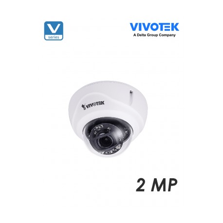 VIVOTEK FD9367HTV- CAMARA IP DOMO ANTIVANDALICA EXTERIOR 2 MP /H265/ WDR PRO / IP66/ SMART IR 30 MTS/ SMART STREAM III/ VARIFOC