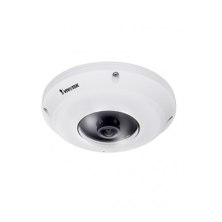 VIVOTEK FE9381EHV – Camara IP FISHEYE exterior / 5  MP / Vision hemisferica 360 / H265 / Audio /  PoE / WDR Pro / Antivandalica