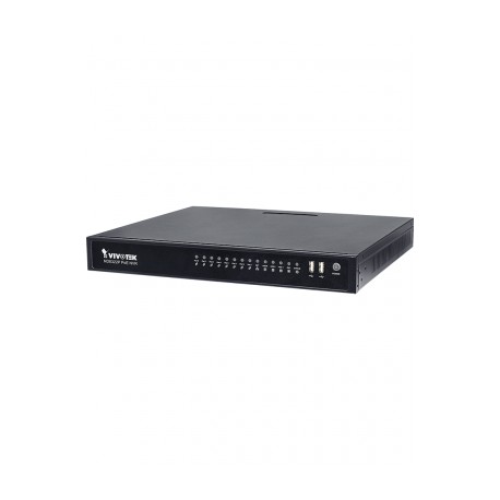 VIVOTEK ND8322P – NVR / 8 Canales  PoE AF 80  Watts / Auto SETUP / Hasta 2  HDD / Salida  HDMI / PLUG & PLAY