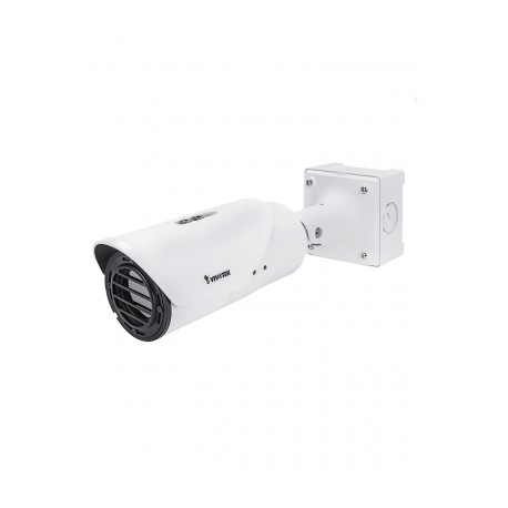 VIVOTEK TB9330E19MM – Camara termica IP bullet exterior / 360×240 / Lente fijo 19 mm / P67 / IK10 / Climas extremos / NEMA4X