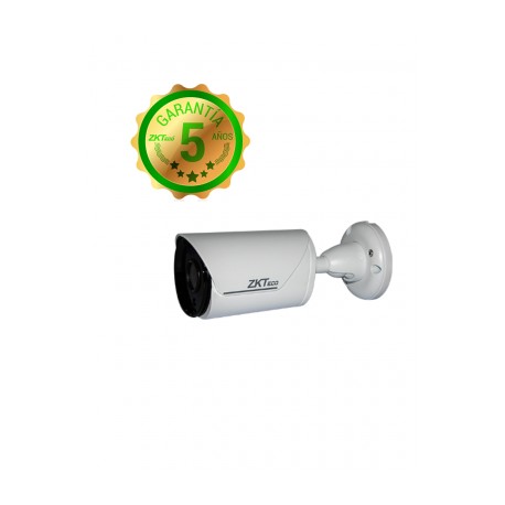 ZKTECO BS852K12K – Cámara IP Bullet 2 MP/ H265/ Lente 3.6 mm/ Luz ir 20 m/ Exterior IP67/  PoE/ DWDR/ Metálica/ ONVIF
