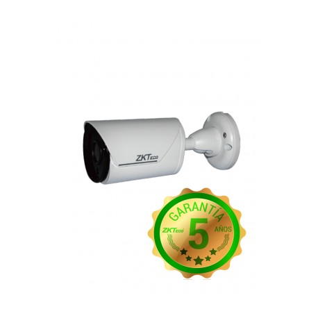 ZKTECO BS854N12K – Cámara IP bullet 4 MP / H265 / Lente 3.6 mm / WDR Real 120 dB / Ir 20M / IP67 / Análisis de Vídeo Inteligent