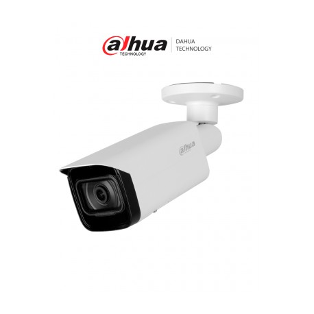 DAHUA DH-IPC-HFW5241TP-SE-0360B-S3 Cámara IP Bullet Resolución de 2 MP/ H.265/ IR 80 Mts/ Detección de Rostros/ Protección Peri
