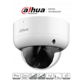 DAHUA HAC-HDBW2241EAN-A – Camara Domo Antivandalica de 2 Megapixeles/ Serie Pro/ Lente de 2.8 mm/ 109 Grados de Apertura/ 40 Me