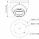 DAHUA HAC-HDW1239T-A-LED – Camara Domo Full Color de 2 Megapixeles/ 1080p/ Lente de 3.6 mm/ Microfono Integrado/ Metalica/ Leds