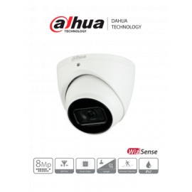 DAHUA IPC-HDW3841EMN-AS-0280B – Cámara IP Domo 4K Resolución de 8 MP/ Lente 2.8 mm/ ? 108°/ IR 30 mts/ IA WizSense/ Detección d