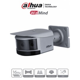 DAHUA IPC-PFW81642-A180 – Cámara IP Panorámica de 16 MP ofreciendo multivisión y 4 lentes de 4 MP cada uno. Ofrece análisis ava