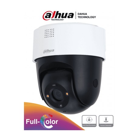 DAHUA SD2A500-GN-A-PV – Camara IP PT de 5 Megapixeles Full Color/ Disuasion Activa/ Lente Fijo/ Luz Blanca de 30 Metros/ IR de 