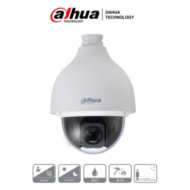 DAHUA SD50225-HC-LA – Camara PTZ Antivandálica de 2 Megapixeles/ 25x de Zoom Optico/ WDR Real de 120 dB/ Starlight/ IP66/ IK10/