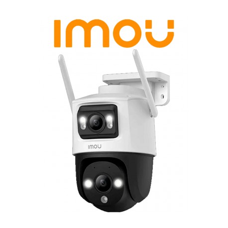 IMOU Cruiser Dual 10MP (IPC-S7XN-10M0WED ) – Camara IP PT Dual Wifi Full Color de 10MP/ Lente Fijo de 5 Megapixeles + y Lente P