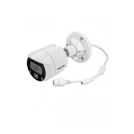 VIVOTEK IB9369 –  Cámara IP bullet exterior 2 MP, lente 2.8mm, Smart IR 30m, WDR digital, Smart Stream III, Smart Motion, 3DNR,