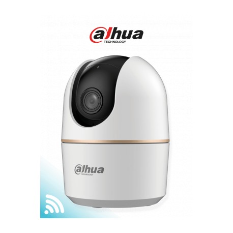 DAHUA DH-H3A – Cámara IP Domo Motorizado Wifi de 3 Megapíxeles con IA, autotracking, audio bidireccional (micrófono y altavoz),