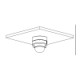 DAHUA DH-IPC-HDBW3441R-ZAS-S2 Cámara IP Domo  de 4 MP /WizSense/ Lente Varifocal/ IR hasta 40 mts / SMD 4.0/  Micrófono/ Ranura
