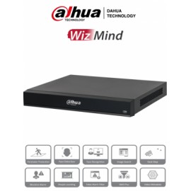 DAHUA DHI-NVR5216-8P-I/L – NVR de 16 Canales 4k/ WizMind/ 8 Puertos PoE/ H.265+/ 4 Canales de Reconocimiento Facial/ 20 Bases d
