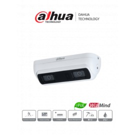 DAHUA IPC-HDW8341XN-3D-0360B-S2 – Cámara IP Dual Resolución de 3 MP/ Lente 3.6 mm/  ? 79°/ IR 20 mts/ IA WizMind/ Cont. de Pers