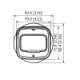 DAHUA IPC-HFW2831S-S2 – Cámara IP Bullet 4k/ 8 Megapixeles/ Lente de 2.8 mm/ 105 Grados de Apertura/ H.265+/ IR de 30 Mts/ Meta