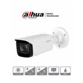 DAHUA IPC-HFW2831T-AS – Camara IP Bullet 4k/ 8 Megapixeles/ H.265+/ WDR Real/ Lente de 3.6 mm/ IR 80 Mts/ Videoanaliticos con I
