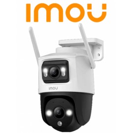 IMOU Cruiser Dual 10MP (IPC-S7XN-10M0WED ) – Camara IP PT Dual Wifi Full Color de 10MP/ Lente Fijo de 5 Megapixeles + y Lente P