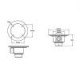 VIVOTEK AM114 – Soporte para montaje en techo compatible con AM518, AM116, AM117, AM527, AM528, AM525, AM529 y AM52A